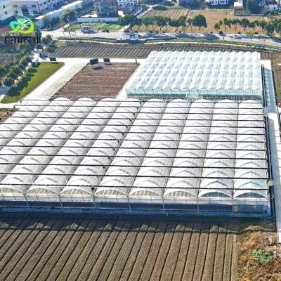 Métode de chauffage continu et de culture par tunnel Serre à film plastique agricole