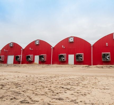 États-Unis Serres à pellicule plastique multifonctionnelles agricoles avec système hydroponique
