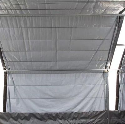20GP 40GP 40HC Multi-Span PE Film plastique Serre pour l'agriculture pour une longue durée de vie