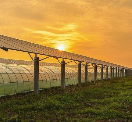 Coût d'expédition et délai estimé pour les serres solaires à arc multi-étendue