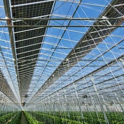 Serre couvrant plusieurs couches pour l'énergie solaire 2000.000kg de poids brut du paquet