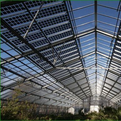 Système photovoltaïque à pellicule plastique PE/Po pour serre commerciale pour l'agriculture durable