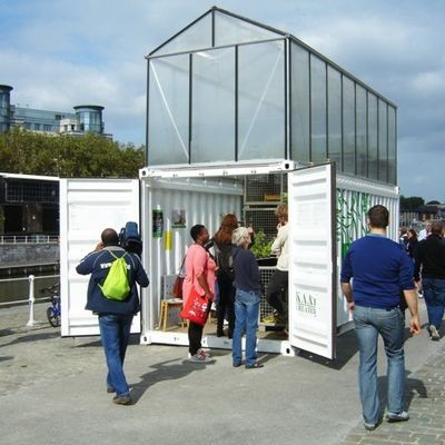 Type de contrôle intelligent Agriculture Ferme de conteneurs hydroponiques sur demande personnalisée