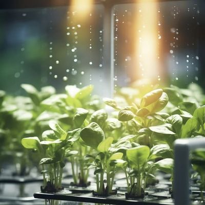 Méthode de culture hydroponique Récipient de récifs Serre végétale avec matériaux