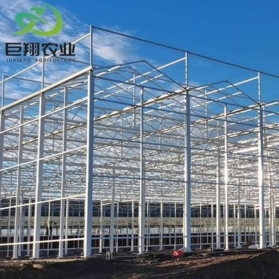 Monnaie américaine Juxiang Agriculture Nft Système hydroponique Serre en verre pour légumes
