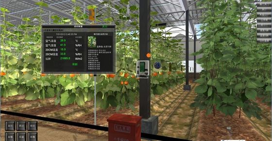 Surveillance précise et précise Serre hydroponique pour semis avec contrôle de l'humidité