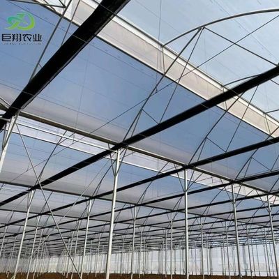 Demande personnalisée Serre à film de tunnel en plastique à longue portée agricole pour la production