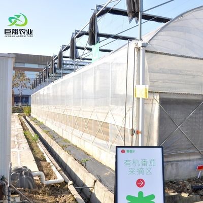 Serre agricole pour exploitation agricole à plusieurs étages hydroponique en film plastique