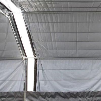 Système de culture hydroponique en serre commerciale JX-h0075 pour la production de légumes